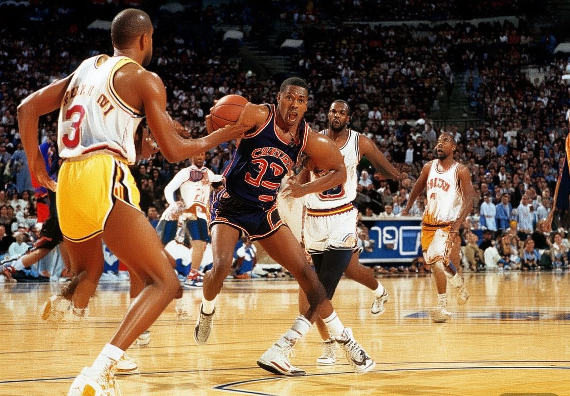 格兰特·希尔VS斯科蒂·皮蓬：篮球巅峰对决的传奇解析(图2)