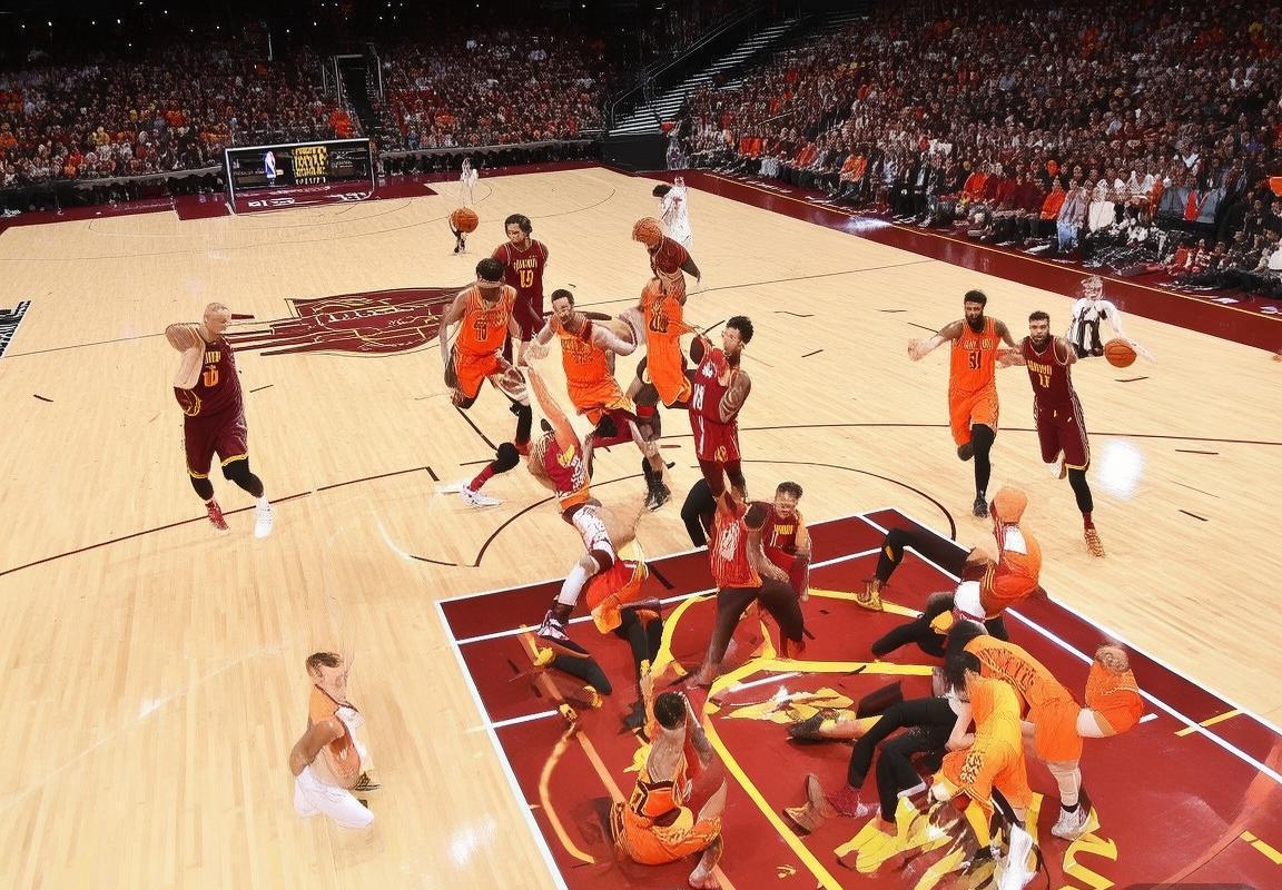 2018NBA火箭VS骑士巅峰对决：詹姆斯与哈登火花碰撞解析